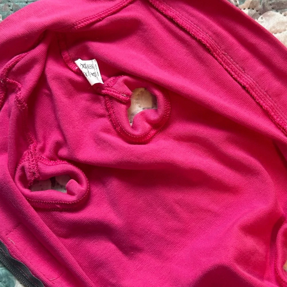 Pink Pet Surgery Recovery Suit Small Cat or Small Dog Post-Op Bodysuit